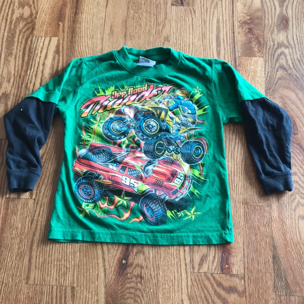 Boys Long Sleeve T-shirt, Size 5/6